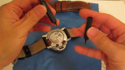 changer bracelet panerai|Panerai watch strap change.